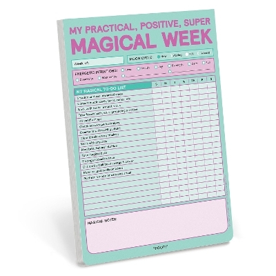 Knock Knock Magical Week Notepads (Pastel) -  Knock Knock