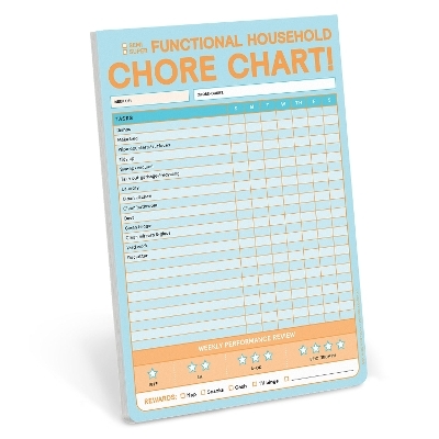 Knock Knock Chore Chart Big & Sticky Notepads -  Knock Knock