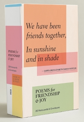 Poems for Friendship & Joy (Notecards) - Inc. Academy of American Poets