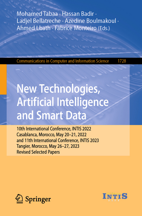 New Technologies, Artificial Intelligence and Smart Data - 