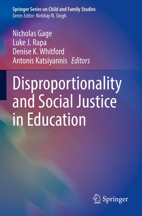 Disproportionality and Social Justice in Education - 