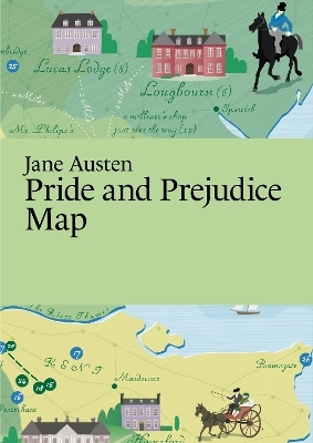 Jane Austen, Pride and Prejudice Map - Martin Thelander
