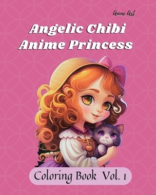 Anime Art Angelic Chibi Anime Princess Coloring Book - Miss Claire Reads