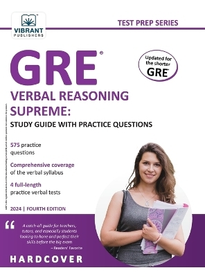 GRE Verbal Reasoning Supreme Study Guide with Practice Questions - Vibrant Publishers