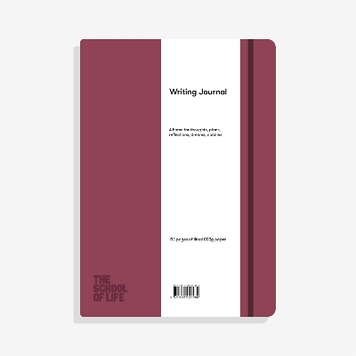 The School of Life Writing Journal - Burgundy -  The School of Life