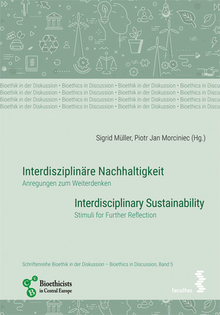 Interdisziplinäre Nachhaltigkeit/Interdisciplinary Sustainability - 