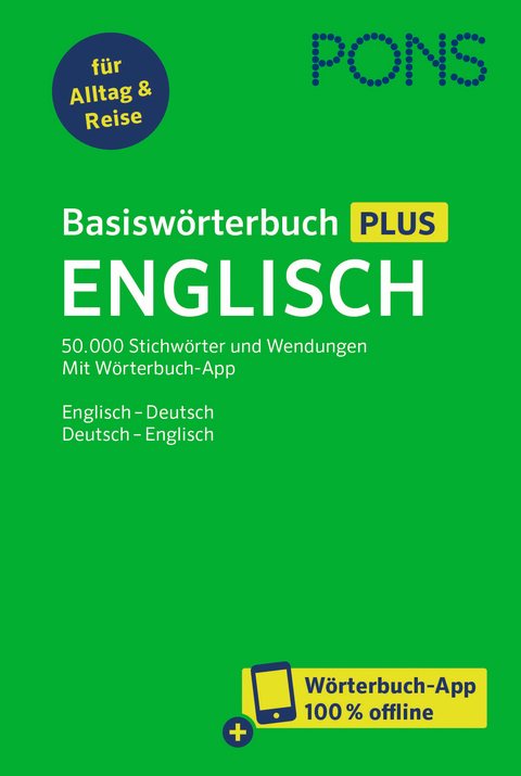 PONS Basiswörterbuch Plus Englisch