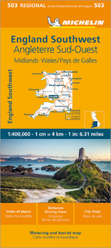 Wales - Michelin Regional Map 503 - Michelin