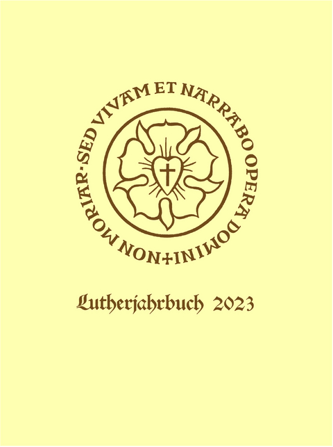 Lutherjahrbuch Jg.90.2023 - 