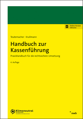 Handbuch zur Kassenführung - Tobias Teutemacher; John Patrick Krullmann