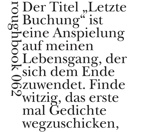 Die letzte Buchung - Peter Wawerzinek