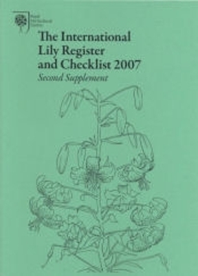 The International Lily Register and Checklist Second Supplement