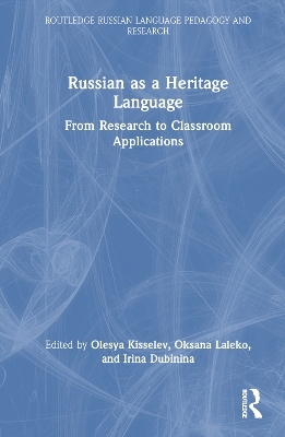 Russian as a Heritage Language - 