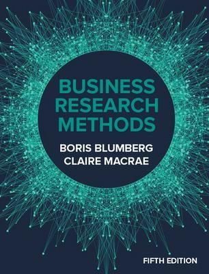 Business Research Methods 5e - Boris Blumberg, Claire Macrae