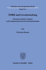 EMRK und Gewaltenteilung. - Christina Kamm