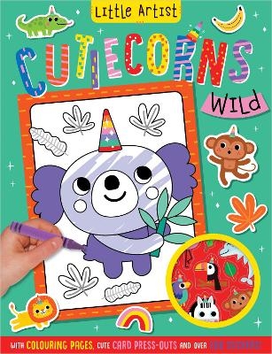 Little Artist Cutiecorns Wild Colouring Book - Sophie Collingwood