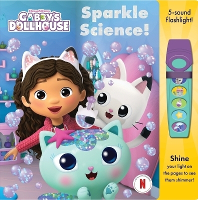 Gabbys Dollhouse Sparkle Science Glow Flashlight - P I Kids