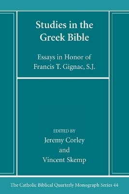 Studies in the Greek Bible - 