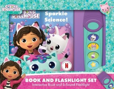 Gabby Sparkle Science Book & 5 Sound Flashlight Set - P I Kids