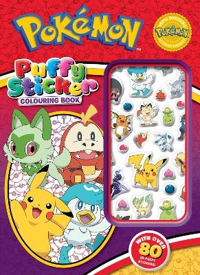 Pokémon: Puffy Sticker Colouring Book (Featuring Paldea Region)