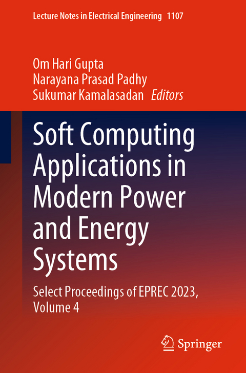 Soft Computing Applications in Modern Power and Energy Systems - 