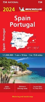 Spain & Portugal 2024 - Michelin National Map 734 - Michelin