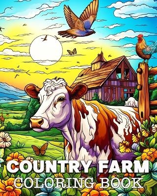 Country Farm Coloring Book for Adults - Lea Sch�ning Bb
