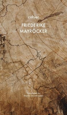 Cahier - Friedericke Mayröcker