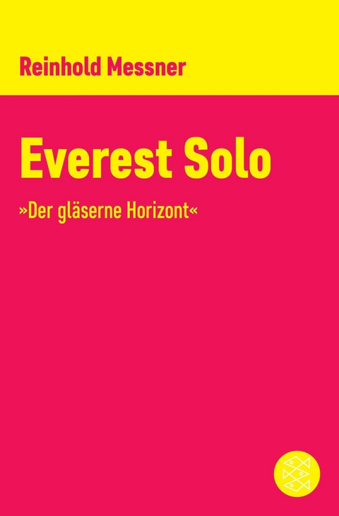 Everest Solo -  Reinhold Messner