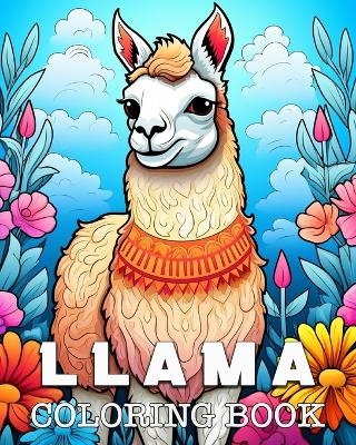 Llama Coloring Book - Anna Colorphil