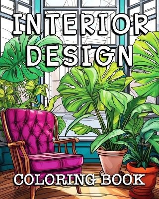 Interior Design Coloring Book - Anna Colorphil