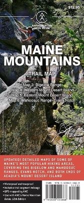 AMC Maine Mountains Trail Maps 3-6 -  Appalachian Mountain Club Books