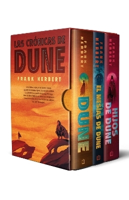 Estuche Trilogía Dune, edición de lujo (Dune; El mesías de Dune; Hijos de D  une ) / Dune Saga Deluxe: Dune, Dune Messiah, and Children of Dune - Frank Herbert