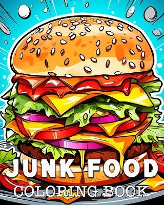 Junk Food Coloring Book - Anna Colorphil