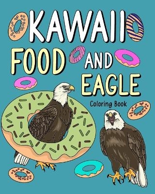 Kawaii Food and Eagle Coloring Book -  Paperland