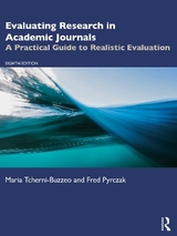 Evaluating Research in Academic Journals - Tcherni-Buzzeo, Maria; Pyrczak, Fred