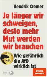 Je länger wir schweigen, desto mehr Mut werden wir brauchen - Hendrik Cremer