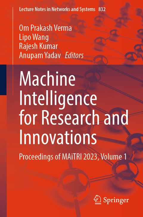 Machine Intelligence for Research and Innovations - 