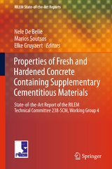 Properties of Fresh and Hardened Concrete Containing Supplementary Cementitious Materials - 