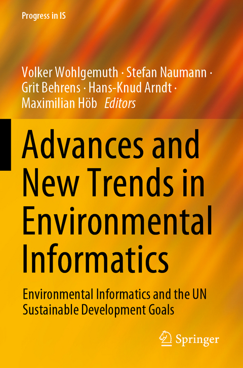 Advances and New Trends in Environmental Informatics - 