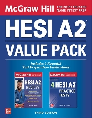 McGraw Hill HESI A2 Value Pack, Third Edition - Kathy A. Zahler