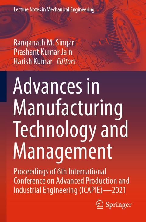 Advances in Manufacturing Technology and Management - 