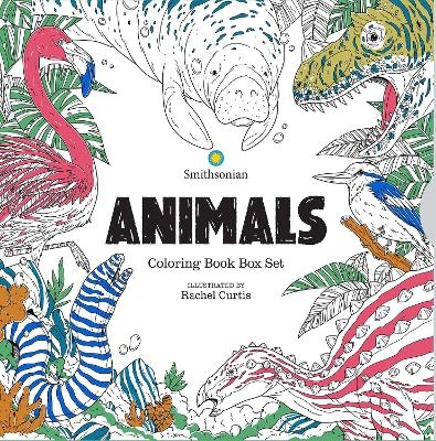 Animals: A Smithsonian Coloring Book Box Set - Smithsonian Institution, Rachel Curtis