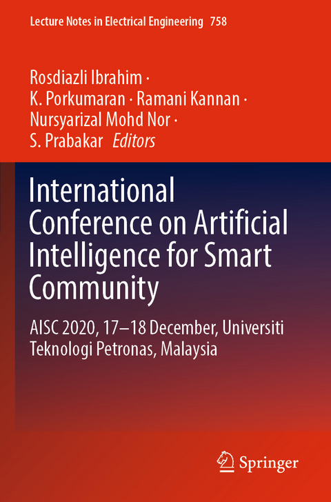 International Conference on Artificial Intelligence for Smart Community - 