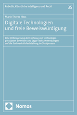 Digitale Technologien und freie Beweiswürdigung - Marie-Theres Hess