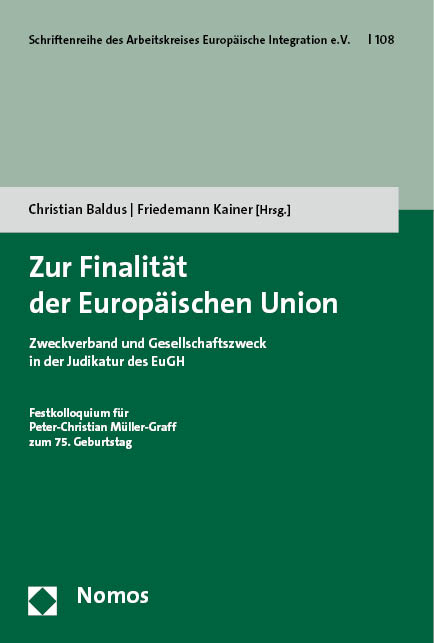 Zur Finalität der Europäischen Union - 