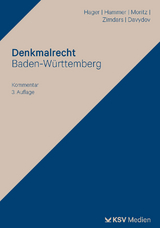 Denkmalrecht Baden-Württemberg - Hager, Gerd; Hammer, Felix; Moritz, Sabine; Zimdars, Dagmar; Davydov, Dimitrij