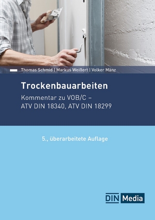 Trockenbauarbeiten - Volker Mänz; Thomas Schmid; Markus Weißert