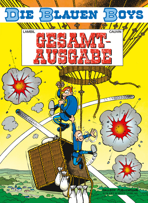 Die Blauen Boys Gesamtausgabe 4 - Raoul Cauvin, Willy Lambil