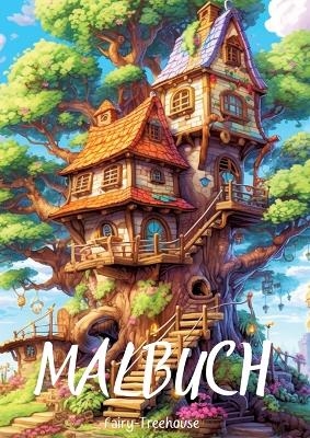 Malbuch - Fairy-Treehouse - Diana Kluge